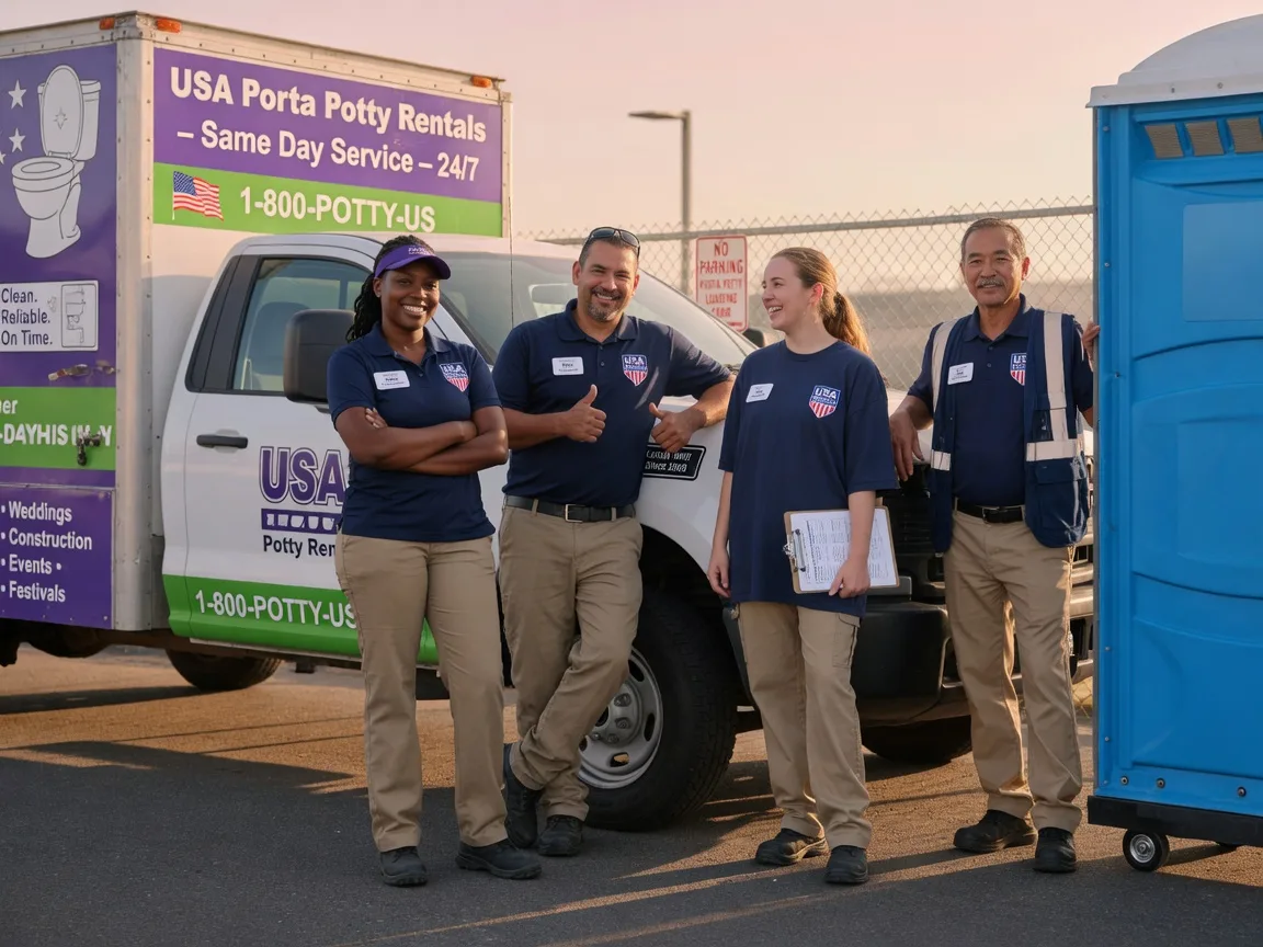 Porta Potty Rental company in Yorkville, IL